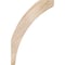 Ekena Millwork 5 1/2"W x 16"D x 24"H Thorton Smooth Knee Brace, Douglas Fir BRC06X16X24THR00SDF - alternate 2